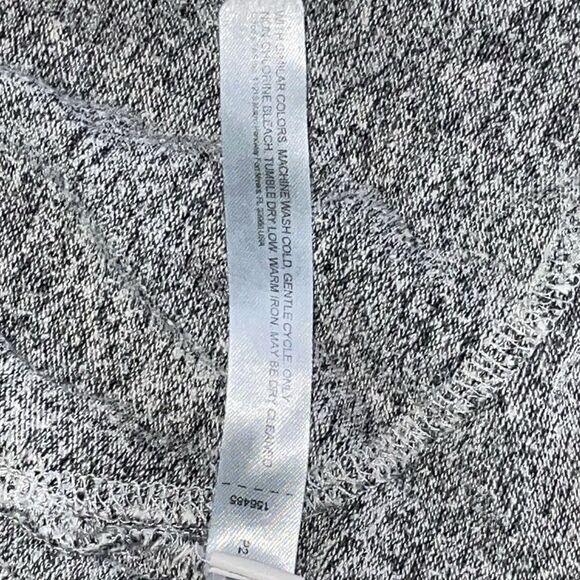 Soma Women's Knit Hooded Cardigan Size S/M, Black, White,‎ and Gray - Picture 9 of 9